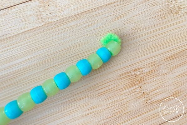 DIY Bubble Wands Curl Pipe Cleaner End