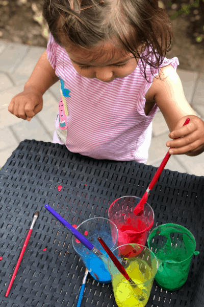 DIY Washable Window Paint Recipe for Window Painting Fun • Kids