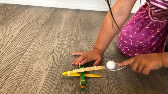 Popsicle Stick Catapult How to Use