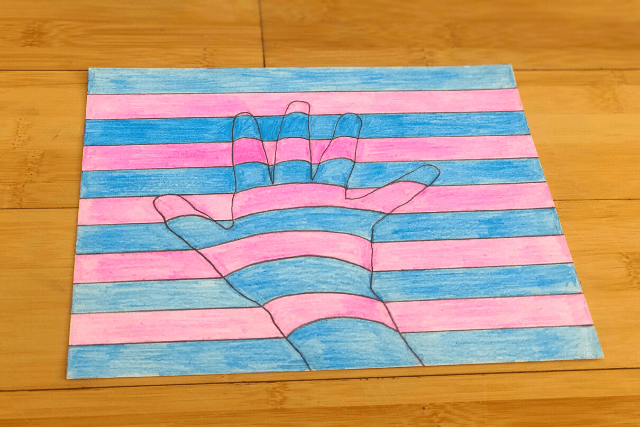 3d hand art hotsell