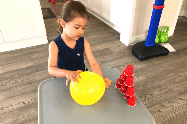 Balloon-and-Cup-Tower