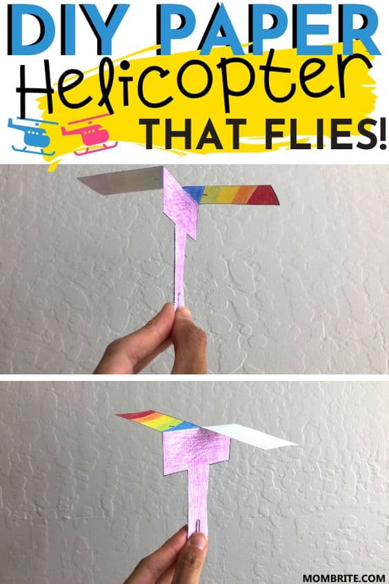 DIY-Paper-Helicopter-that-Flies