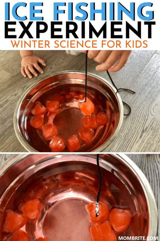 Ice Fishing Experiment Winter Science for Kids
