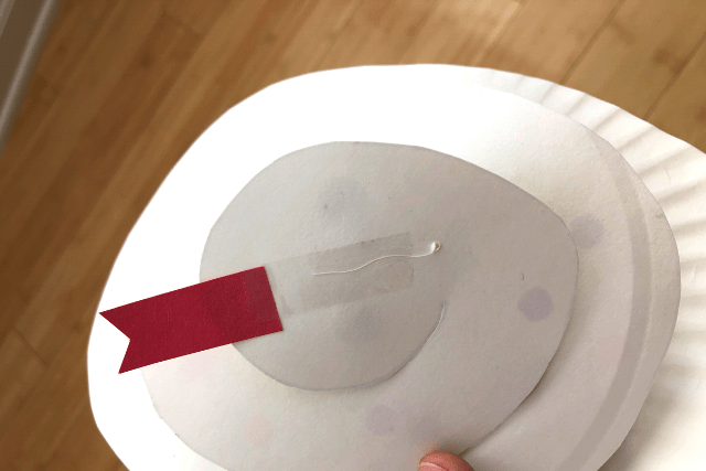 Paper Plate Snake Craft Attach String