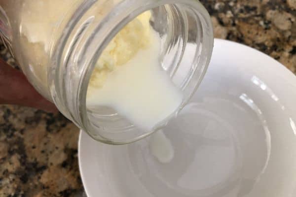 Homemade-Butter-in-Mason-Jar-Buttermilk