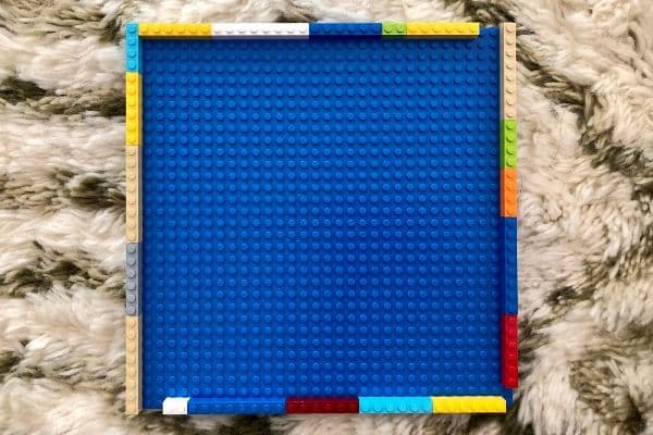 Build the LEGO Marble Maze Border to Start