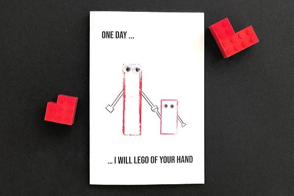 LEGO Mothers Day Card 7