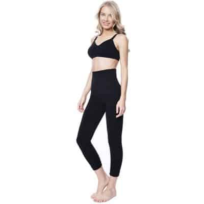 leggings postpartum essentials mombrite capri slimming
