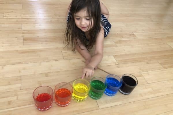 Playing with the Water Xylophone