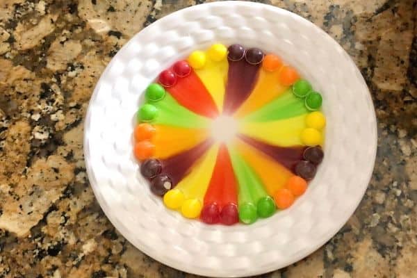 スキットルズカラーが混ざり始めました