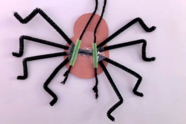 DIY Climbing Spider Straws