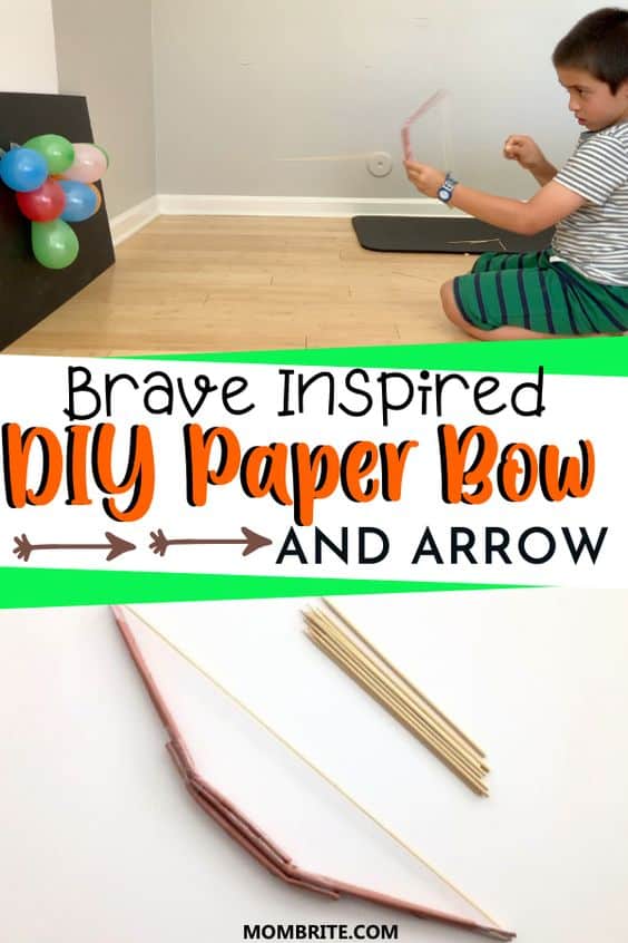 How to Make a Paper Bow and Arrow Pin