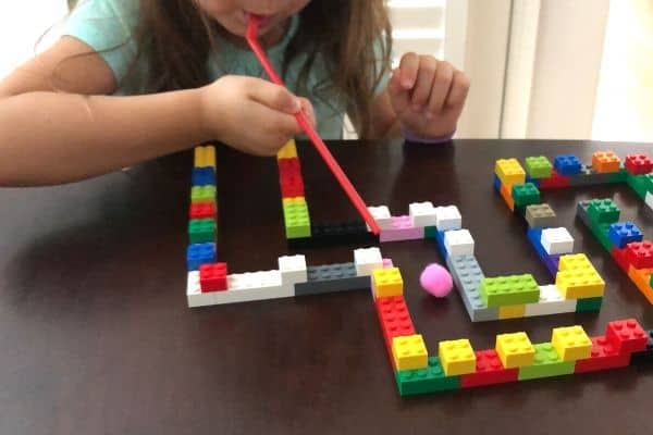 LEGO Maze Blow Pink Pom Pom