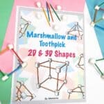 Build Geometric Shapes with Marshmallows and Toothpicks | Mombrite