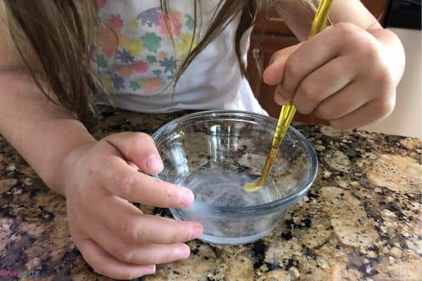 Marshmallow Secret Message Baking Soda