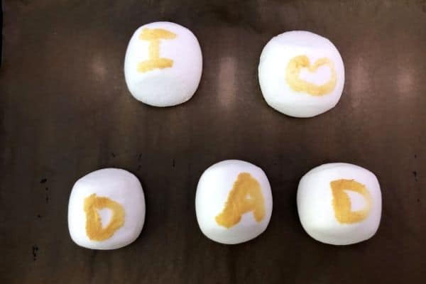 Marshmallow Secret Message I _3 Dad