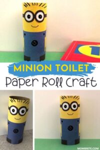 Minion Toilet Paper Roll Craft (Despicable Me) | Mombrite