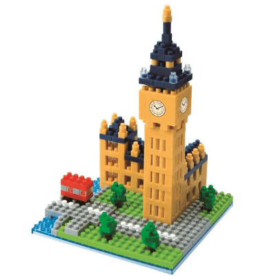 Nanoblock London Big Ben Building Kit