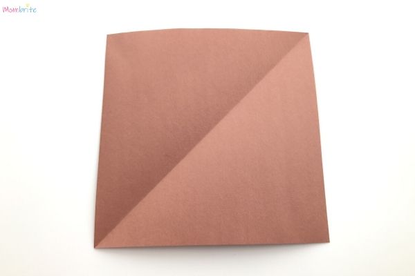 Paper Bow and Arrow Square Construction Paper