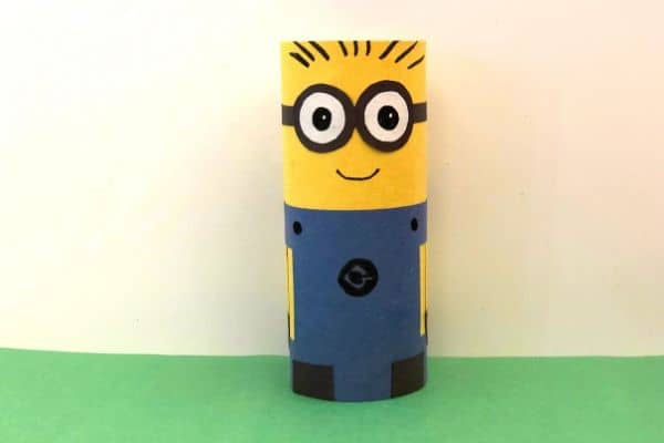 Toilet Paper Roll Minion Craft