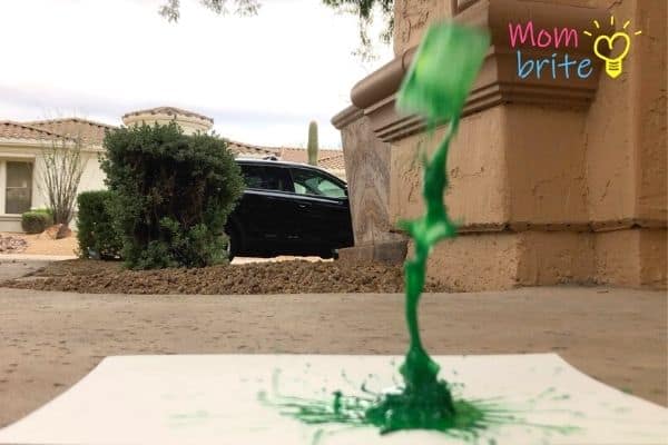 Exploding Green Paint Bomb