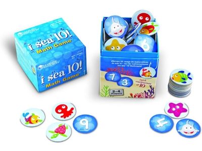 Learning Resources I Sea 10! Game best math game for kids