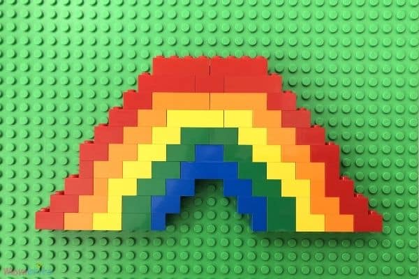 Lego Rainbow 5 Colors