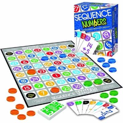 Sequence Numbers by Jax preschool math board games