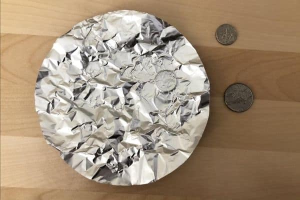 Aluminum Foil Moon Coins