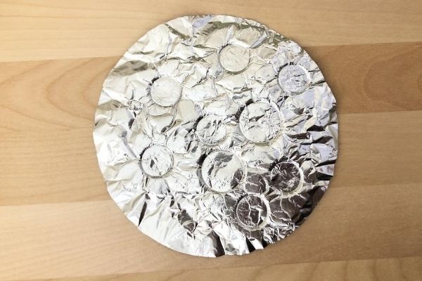 Aluminum Foil Moon Craters