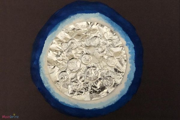 Aluminum Foil Moon Craft