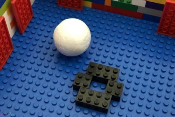 LEGO Moon Phase Box Ball Holder