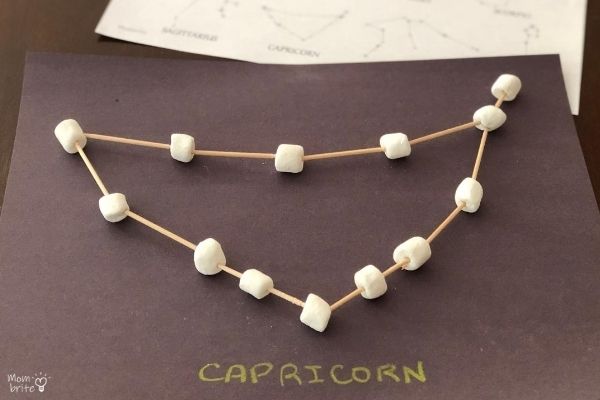 Marshmallow Zodiac Constellation Capricorn