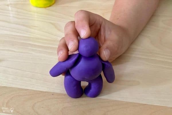 Play-Doh Skeleton No Bones