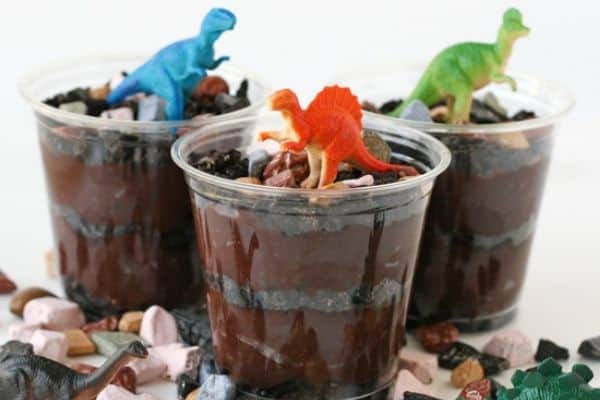 Dinosaur Chocolate Cups