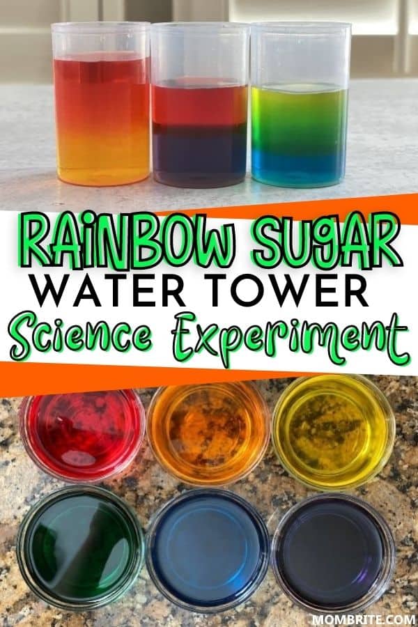 Rainbow Sugar Water Tower Pin