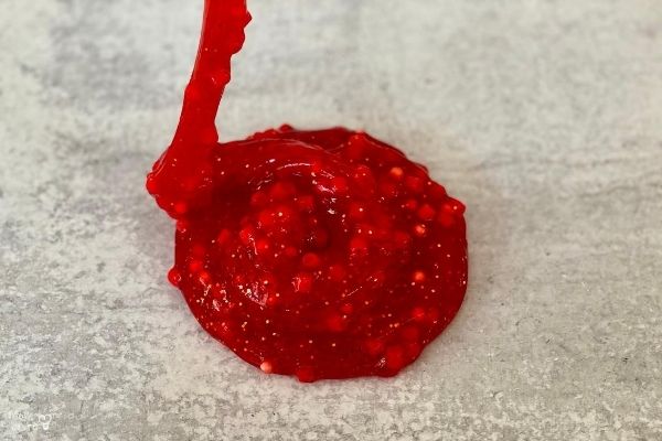 Red Blood Model Slime Dripping