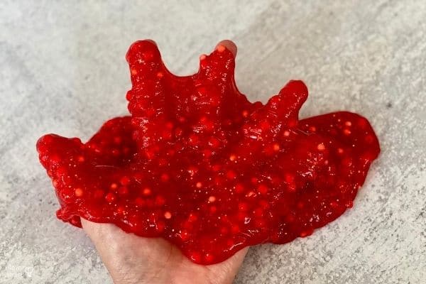 Red-Blood-Model-Slime-Palm