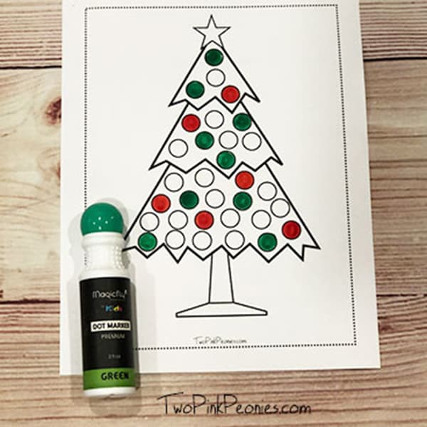 Christmas Dot Marker Printable