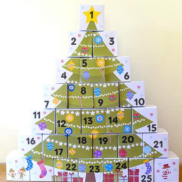 DIY Boxes Advent Calendar