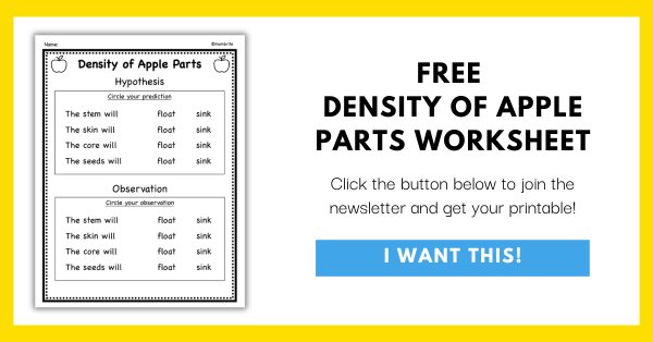 Density of Apple Parts Worksheet Opt-In