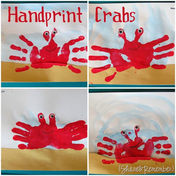 Handprint Crabs