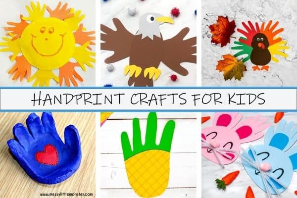 Handprint Crafts for Kids