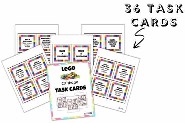 LEGO 2D Task Cards Mockup