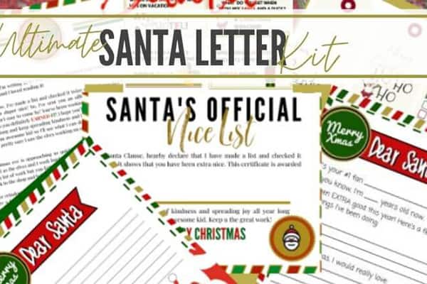 Letter to Santa Printable