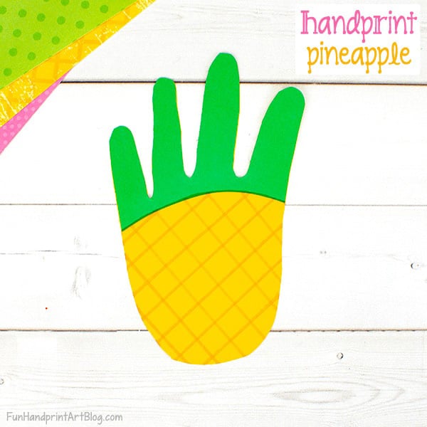 Paper Pineapple Craft