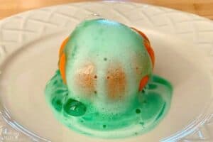 Pumpkin Volcano Green Lava