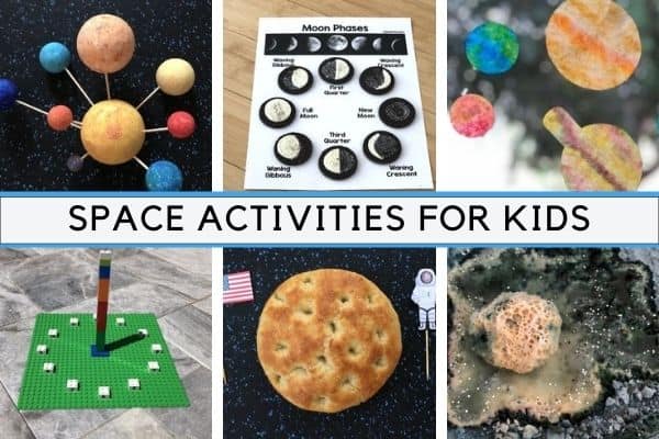 Space Activities for Kids Featured