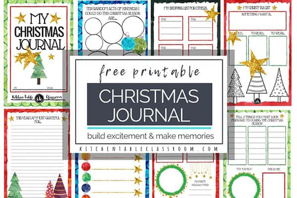 The Christmas Book Free Printables