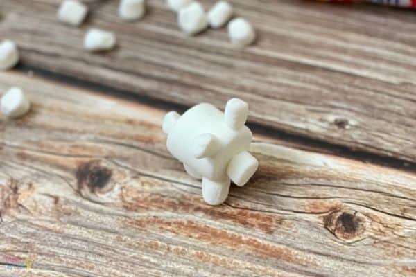 3D Marshmallow Polar Bear Craft (2)